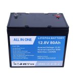 Lifepo4 Litio Ioi Bateria 12v 80Ah