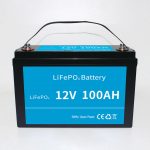 lifepo4 litio-burdina fosfato-bateria 12v 100ah bms-ekin RV auto elektrikoen scooterrentzako