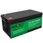 12.8V 180Ah segurtasuna / bizitza luzeko LFP bateria RV / Caravan / UPS / Golf Saskirako 12V 180Ah