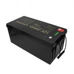 Diseinu berria bateria kargagarrien mantenimendurik gabeko LiFePO4 12V 200Ah litio ioizko bateriak