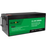 12,8V 200Ah LiFePO4 Pb azidoaren ordezko litio ioi bateria paketea, 12V 200Ah