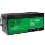 12,8V 280Ah LiFePO4 bateria-paketea 12V 280Ah berun azidoaren ordez