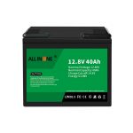 12,8V 40Ah LiFePO4 Berun azidoaren ordezko litio ioi bateria 12V 40Ah