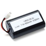 Litio Bateria 14500 7,4 V 800mAH