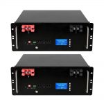 LifePO4 Bateria 48V 100Ah litiozko bateria eguzki biltegiratzea 48v kargagarria bateria paketea