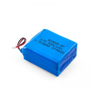 LiPO Bateria kargagarria 624948 3.7V 1800mAH / 3.7V 5400mAH