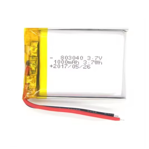 Lipo bateria 803040 3.7V 1000mAh 083040 pcm eta hariarekin