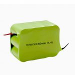 NiMH bateria kargagarria SC 2400mAH 14.4V