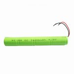 NiMH Bateria kargagarria SC 3600mAH 4.8V